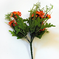 искусственные цветы букет ромашек с добавкой кашка цвета оранжевый 2