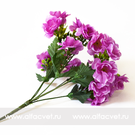 искусственные цветы сакура цвета фиолетовый 7