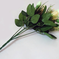 искусственные цветы букет тюльпанов с добавкой травка-ромашка цвета белый 6